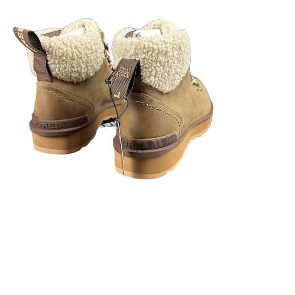 Sorel Hi-Line Hiker Cozy Waterproof Boots Women’s Size 11 US Tawney Buff Umber - Picture 4 of 7